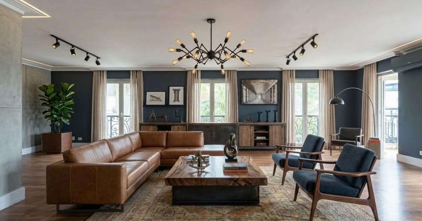 Apartamento com 4 quartos, 4 suites e Closet