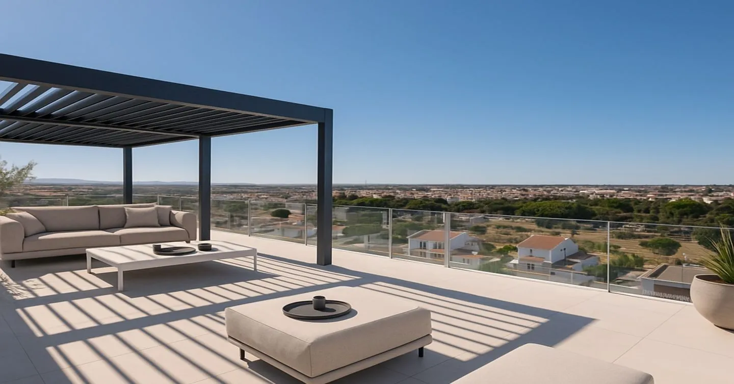 Penthouse T3 duplex com terraço em Almada