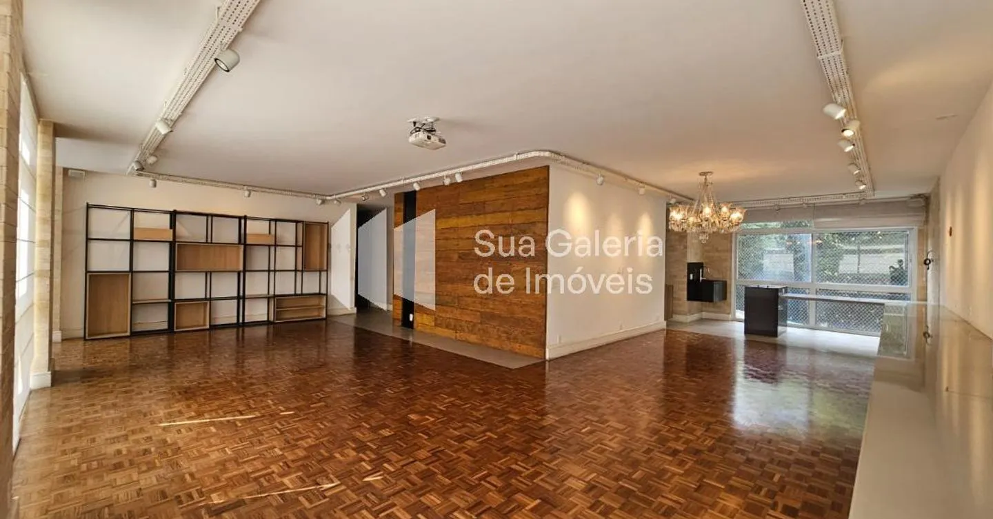 Nel cuore di Higienópolis, 291,5m², 4 suite, soggiorno per 4 ambienti con veranda gourmet integrata,