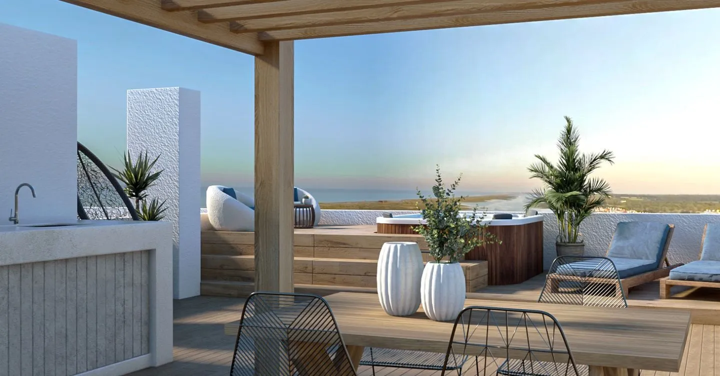 Viva a exclusividade de Tavira em um refúgio de design e elegância incomparáveis