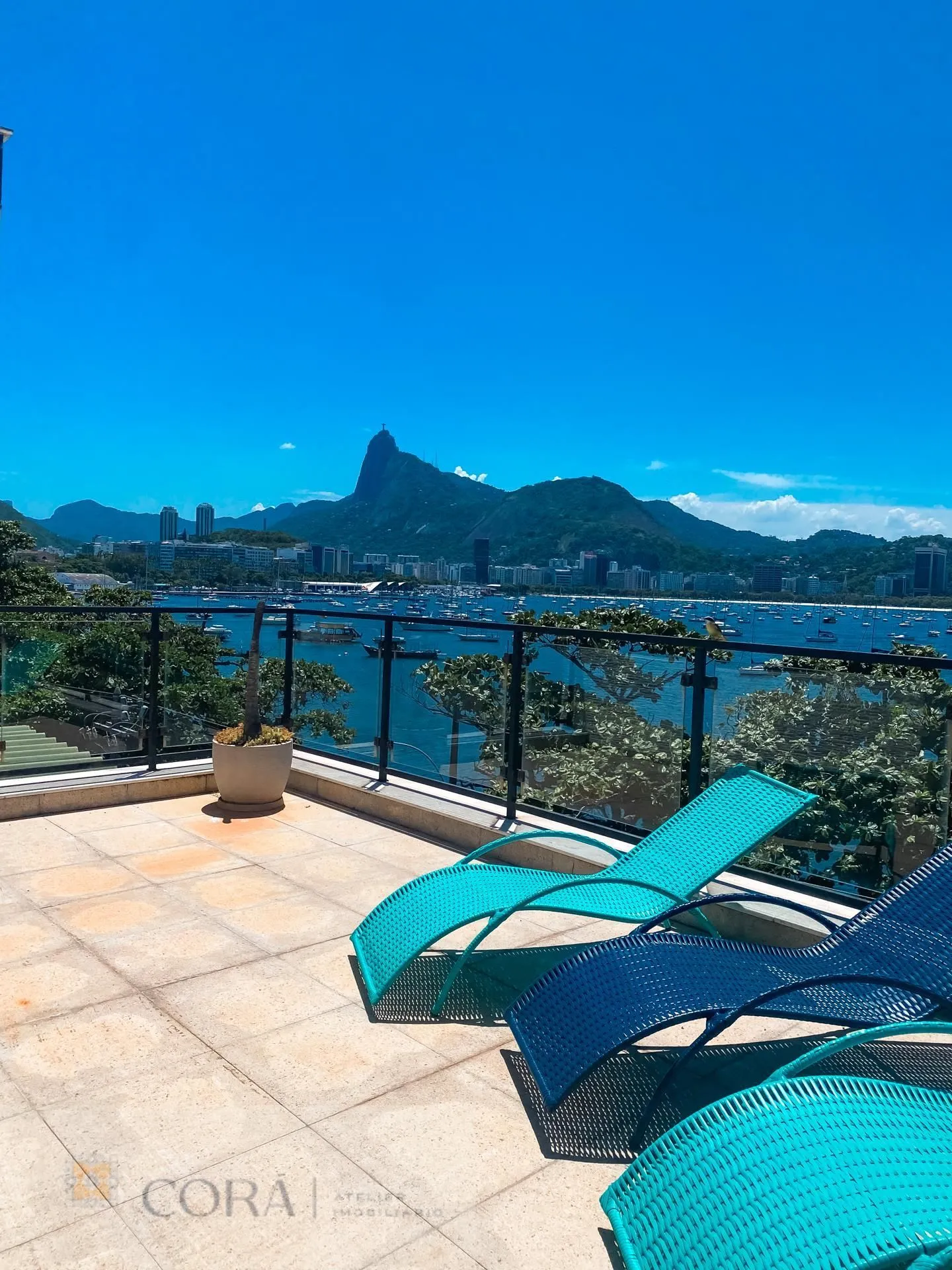 Casa com vista para a Baía da Guanabara